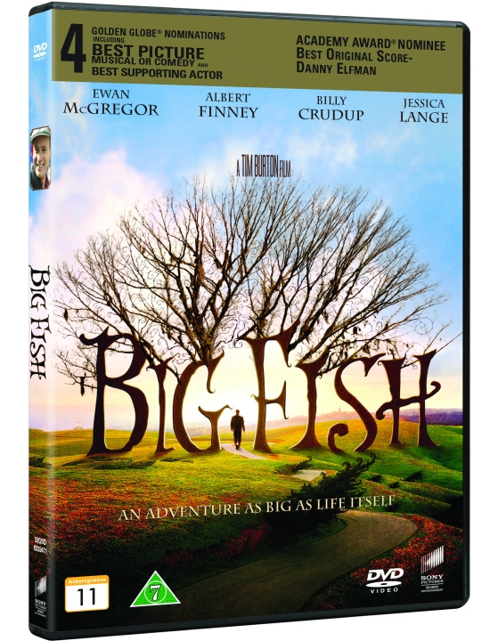 Big Fish - An adventure as big as life itself ryhmässä KODINELEKTRONIIKKA / Ääni & Kuva / TV & Tarvikkeet / Elokuvat / DVD @ TP E-commerce Nordic AB (D03233)