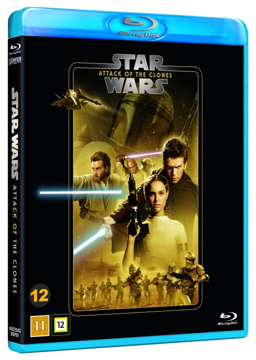 Star Wars : Episode 2 - ATTACK OF THE CLONES ryhmässä KODINELEKTRONIIKKA / Ääni & Kuva / TV & Tarvikkeet / Elokuvat / Blu-ray @ TP E-commerce Nordic AB (D03244)