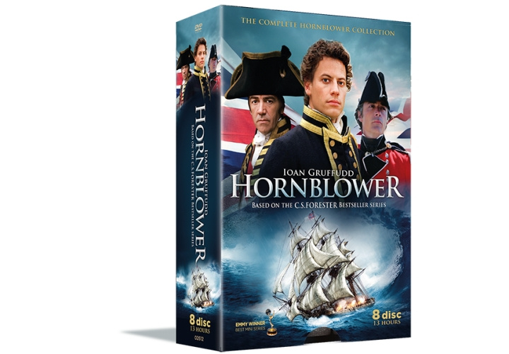 Hornblower The complete Collection 8 DVD ryhmässä KODINELEKTRONIIKKA / Ääni & Kuva / TV & Tarvikkeet / Elokuvat / DVD @ TP E-commerce Nordic AB (D03258)