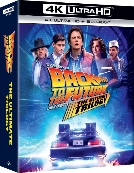 Back To The Future: The Ultimate Trilogy 4K (Uhd+Bd) ryhmässä KODINELEKTRONIIKKA / Ääni & Kuva / TV & Tarvikkeet / Elokuvat / Blu-ray @ TP E-commerce Nordic AB (D03268)