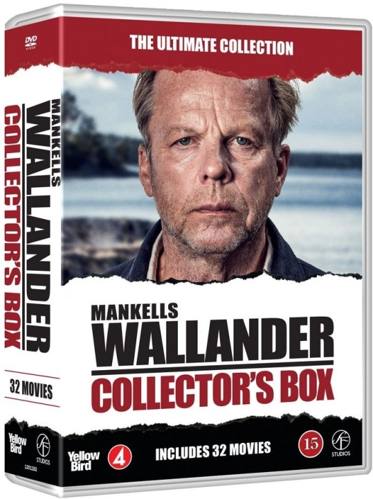 Wallander - Collector\'s Box (32 movies) (22-disc) - DVD ryhmässä KODINELEKTRONIIKKA / Ääni & Kuva / TV & Tarvikkeet / Elokuvat / DVD @ TP E-commerce Nordic AB (D03422)