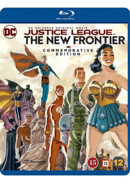 Justice League: The New Frontier (Commemorative Edition) (Blu-Ray) ryhmässä KODINELEKTRONIIKKA / Ääni & Kuva / TV & Tarvikkeet / Elokuvat / Blu-ray @ TP E-commerce Nordic AB (D03429)