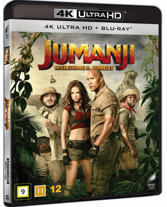 Jumanji: Welcome to the Jungle (4K Blu-Ray) ryhmässä KODINELEKTRONIIKKA / Ääni & Kuva / TV & Tarvikkeet / Elokuvat / Blu-ray @ TP E-commerce Nordic AB (D03430)