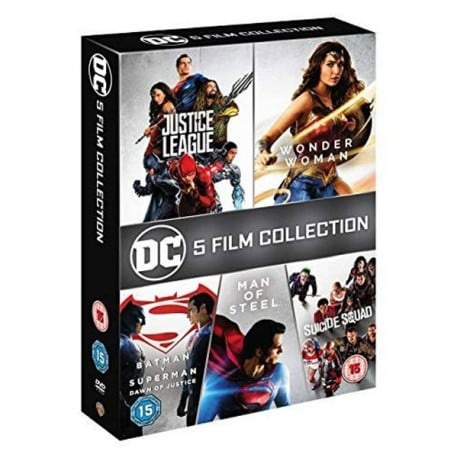 DC 5-film Collection ryhmässä KODINELEKTRONIIKKA / Ääni & Kuva / TV & Tarvikkeet / Elokuvat / Blu-ray @ TP E-commerce Nordic AB (D03440)