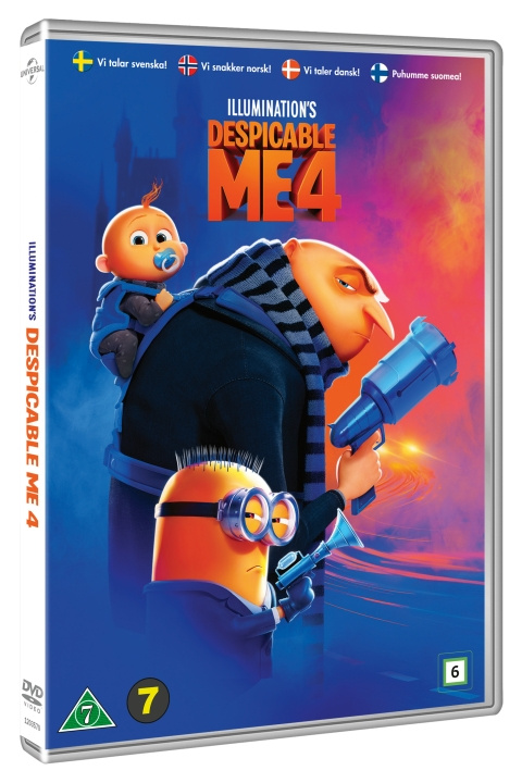 DESPICABLE ME 4 ryhmässä KODINELEKTRONIIKKA / Ääni & Kuva / TV & Tarvikkeet / Elokuvat / DVD @ TP E-commerce Nordic AB (D03451)