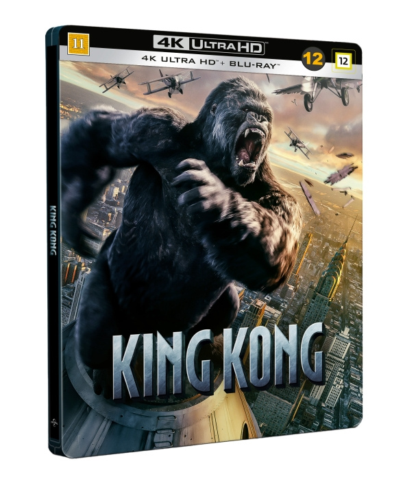 King Kong (Peter Jackson) ryhmässä KODINELEKTRONIIKKA / Ääni & Kuva / TV & Tarvikkeet / Elokuvat / Blu-ray @ TP E-commerce Nordic AB (D03454)