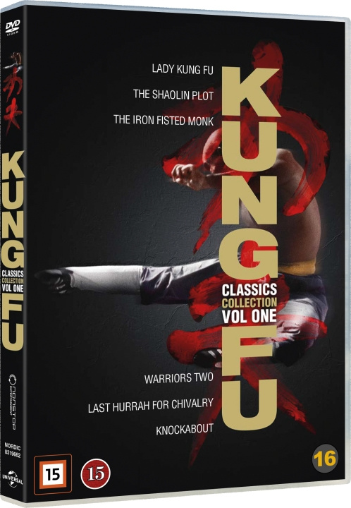 Kung-Fu Classics Collection Vol 1 ryhmässä KODINELEKTRONIIKKA / Ääni & Kuva / TV & Tarvikkeet / Elokuvat / DVD @ TP E-commerce Nordic AB (D03477)