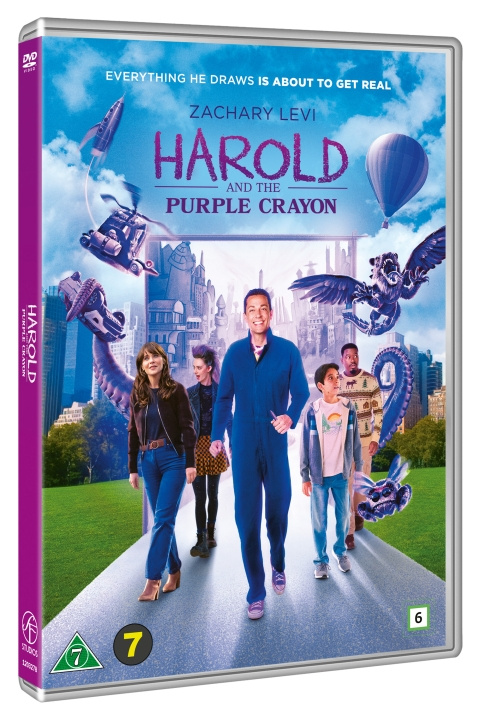 HAROLD AND THE PURPLE CRAYON ryhmässä KODINELEKTRONIIKKA / Ääni & Kuva / TV & Tarvikkeet / Elokuvat / DVD @ TP E-commerce Nordic AB (D03495)