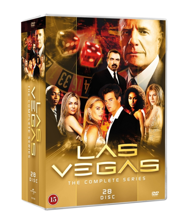 Las Vegas complete DVD collection S1-S5 ryhmässä KODINELEKTRONIIKKA / Ääni & Kuva / TV & Tarvikkeet / Elokuvat / DVD @ TP E-commerce Nordic AB (D03511)