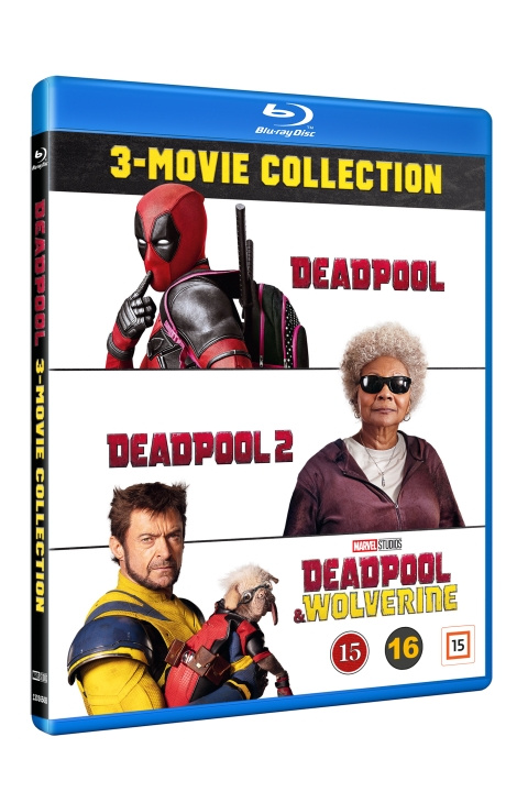 DEADPOOL 3-MOVIE COLLECTION ryhmässä KODINELEKTRONIIKKA / Ääni & Kuva / TV & Tarvikkeet / Elokuvat / Blu-ray @ TP E-commerce Nordic AB (D03518)