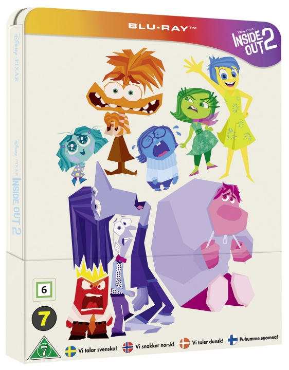 INSIDE OUT 2 ryhmässä KODINELEKTRONIIKKA / Ääni & Kuva / TV & Tarvikkeet / Elokuvat / Blu-ray @ TP E-commerce Nordic AB (D03524)