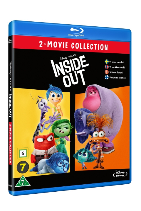 INSIDE OUT 1+2 BOX ryhmässä KODINELEKTRONIIKKA / Ääni & Kuva / TV & Tarvikkeet / Elokuvat / Blu-ray @ TP E-commerce Nordic AB (D03525)