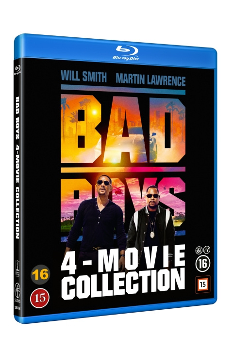 BAD BOYS 1-4 ryhmässä KODINELEKTRONIIKKA / Ääni & Kuva / TV & Tarvikkeet / Elokuvat / Blu-ray @ TP E-commerce Nordic AB (D03526)