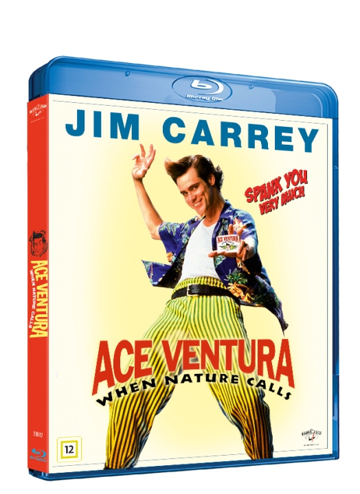 Ace Ventura : When Nature Calls - Blu ray ryhmässä KODINELEKTRONIIKKA / Ääni & Kuva / TV & Tarvikkeet / Elokuvat / Blu-ray @ TP E-commerce Nordic AB (D03542)