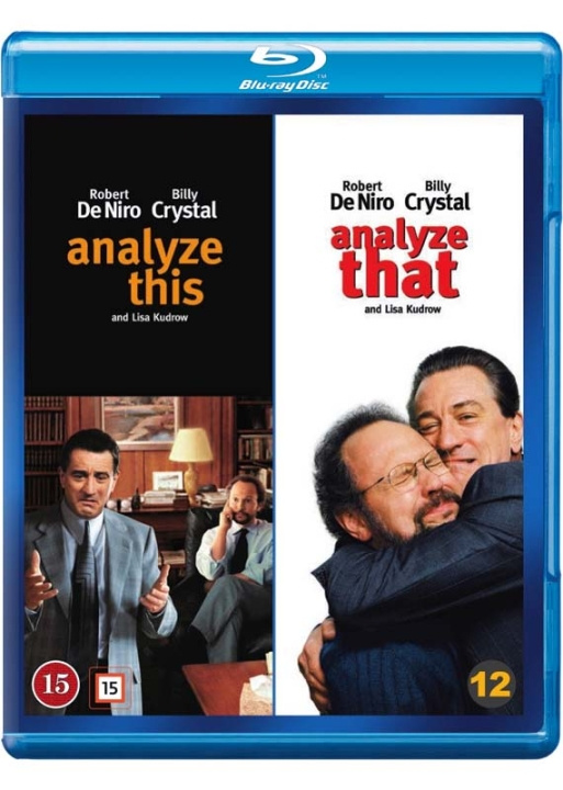 Analyze This / Analyze That (Blu-Ray) ryhmässä KODINELEKTRONIIKKA / Ääni & Kuva / TV & Tarvikkeet / Elokuvat / Blu-ray @ TP E-commerce Nordic AB (D03545)