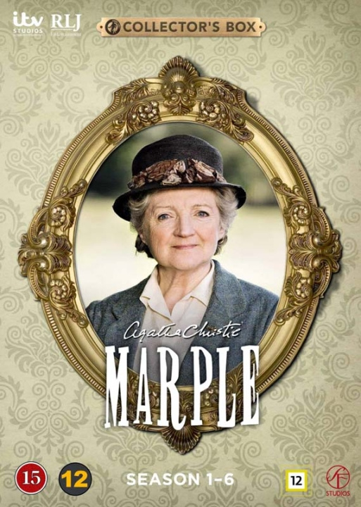 Agatha Christie\'s Marple: Season 1-6 (Afsnit 1-23) (12-disc) - DVD ryhmässä KODINELEKTRONIIKKA / Ääni & Kuva / TV & Tarvikkeet / Elokuvat / DVD @ TP E-commerce Nordic AB (D03555)