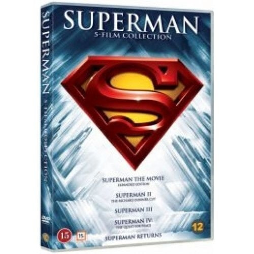 Superman Collection (1978-2006) - DVD ryhmässä KODINELEKTRONIIKKA / Ääni & Kuva / TV & Tarvikkeet / Elokuvat / DVD @ TP E-commerce Nordic AB (D03559)