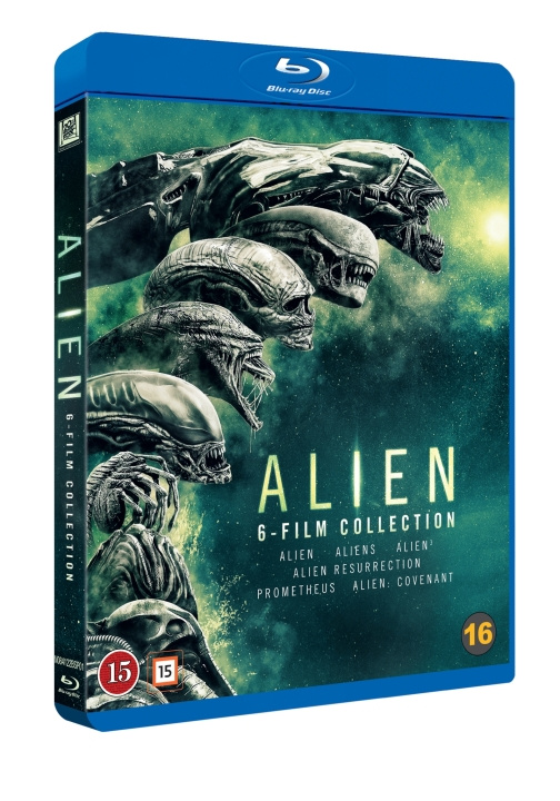 Alien 6-Movie Collection ryhmässä KODINELEKTRONIIKKA / Ääni & Kuva / TV & Tarvikkeet / Elokuvat / Blu-ray @ TP E-commerce Nordic AB (D03571)