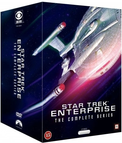 Star Trek: ENT S01-S04 Repack DVD ryhmässä KODINELEKTRONIIKKA / Ääni & Kuva / TV & Tarvikkeet / Elokuvat / DVD @ TP E-commerce Nordic AB (D03589)