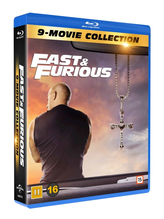 Fast and the furious complete 1-9 ryhmässä KODINELEKTRONIIKKA / Ääni & Kuva / TV & Tarvikkeet / Elokuvat / Blu-ray @ TP E-commerce Nordic AB (D03591)