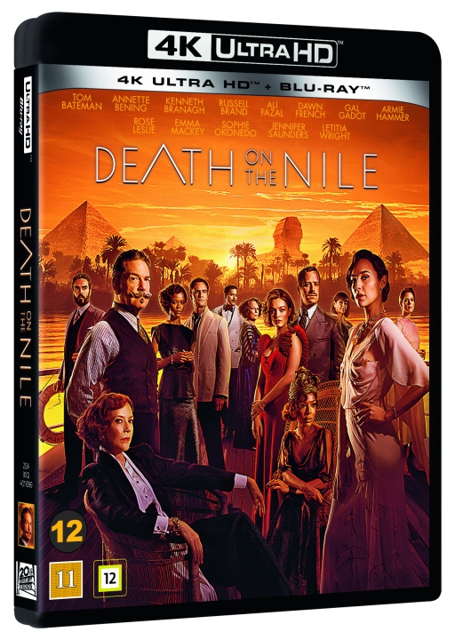 Death On The Nile ryhmässä KODINELEKTRONIIKKA / Ääni & Kuva / TV & Tarvikkeet / Elokuvat / Blu-ray @ TP E-commerce Nordic AB (D03618)