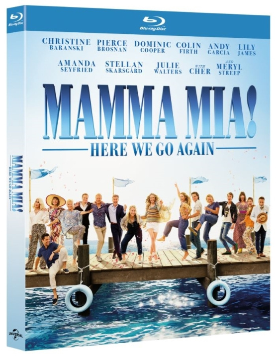 Mamma Mia! Here we go again (Blu-Ray) ryhmässä KODINELEKTRONIIKKA / Ääni & Kuva / TV & Tarvikkeet / Elokuvat / Blu-ray @ TP E-commerce Nordic AB (D03647)