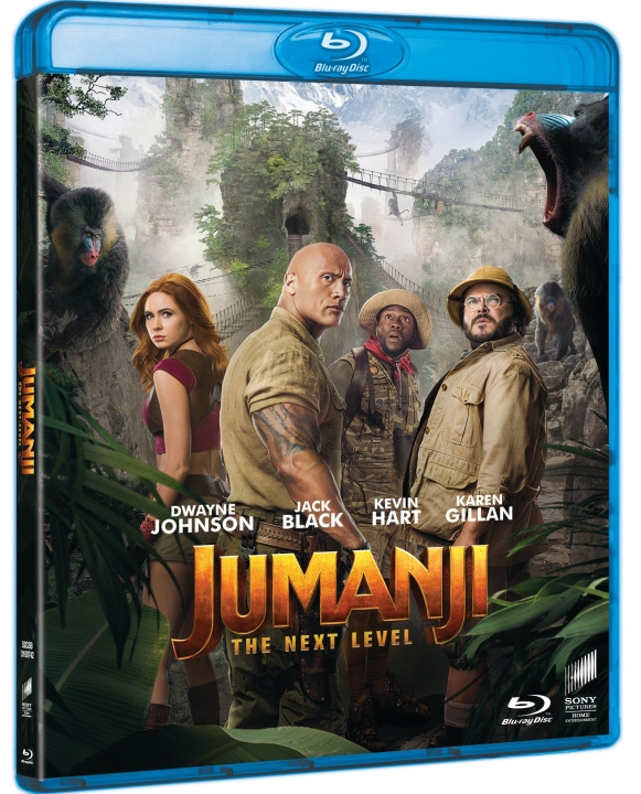 Jumanji: The Next Level - Blu Ray ryhmässä KODINELEKTRONIIKKA / Ääni & Kuva / TV & Tarvikkeet / Elokuvat / Blu-ray @ TP E-commerce Nordic AB (D03662)