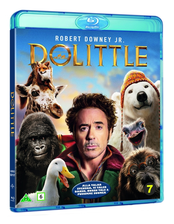 Dolittle - Blu Ray ryhmässä KODINELEKTRONIIKKA / Ääni & Kuva / TV & Tarvikkeet / Elokuvat / Blu-ray @ TP E-commerce Nordic AB (D03663)