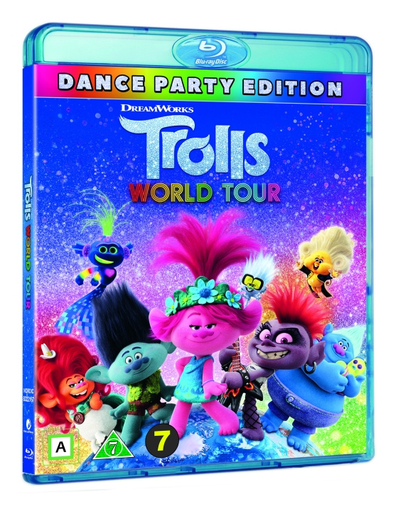 Trolls World Tour - Blu ray ryhmässä KODINELEKTRONIIKKA / Ääni & Kuva / TV & Tarvikkeet / Elokuvat / Blu-ray @ TP E-commerce Nordic AB (D03670)