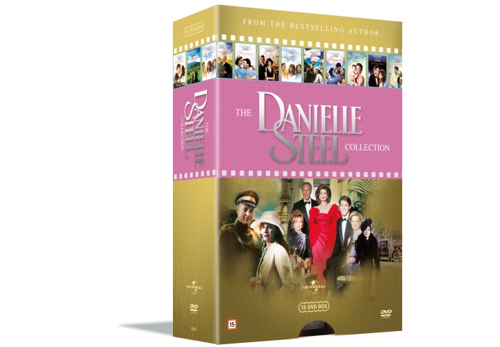 Danielle Steel Collection - 18 movies - Best selling author ryhmässä KODINELEKTRONIIKKA / Ääni & Kuva / TV & Tarvikkeet / Elokuvat / DVD @ TP E-commerce Nordic AB (D03689)