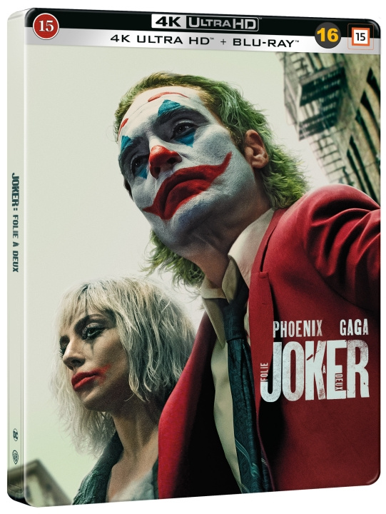 JOKER: FOLIE Á DEUX ryhmässä KODINELEKTRONIIKKA / Ääni & Kuva / TV & Tarvikkeet / Elokuvat / Blu-ray @ TP E-commerce Nordic AB (D03697)