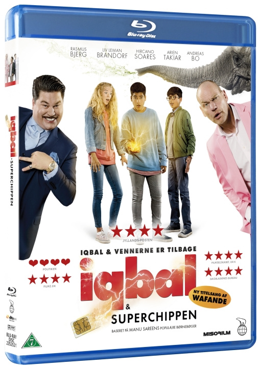 Iqbal Og Superchippen (Blu-Ray) ryhmässä KODINELEKTRONIIKKA / Ääni & Kuva / TV & Tarvikkeet / Elokuvat / Blu-ray @ TP E-commerce Nordic AB (D03713)