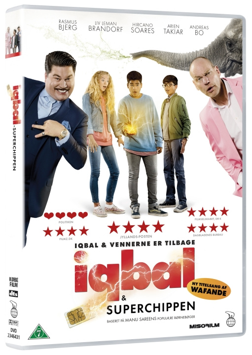 Iqbal Og Superchippen - DVD ryhmässä KODINELEKTRONIIKKA / Ääni & Kuva / TV & Tarvikkeet / Elokuvat / DVD @ TP E-commerce Nordic AB (D03714)