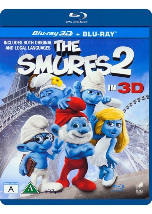 The Smurfs 2/Smølferne 2 (3D Blu-Ray) ryhmässä KODINELEKTRONIIKKA / Ääni & Kuva / TV & Tarvikkeet / Elokuvat / Blu-ray @ TP E-commerce Nordic AB (D03716)