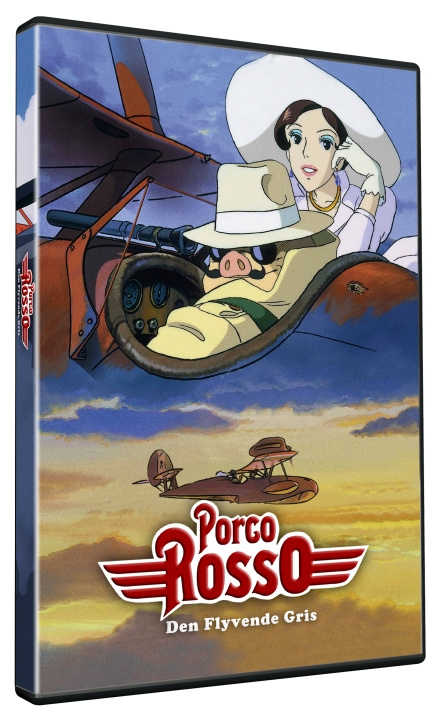 Porco Rosso - DVD ryhmässä KODINELEKTRONIIKKA / Ääni & Kuva / TV & Tarvikkeet / Elokuvat / DVD @ TP E-commerce Nordic AB (D03723)