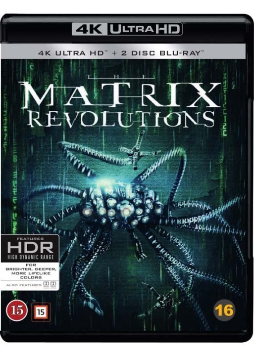 The matrix 3 (Revolution) ryhmässä KODINELEKTRONIIKKA / Ääni & Kuva / TV & Tarvikkeet / Elokuvat / Blu-ray @ TP E-commerce Nordic AB (D03726)