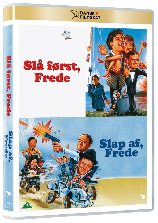 Slap af Frede & Slå først Frede - 2DVD​ - før Olsen banden var....Instrueret af Erik Balling ryhmässä KODINELEKTRONIIKKA / Ääni & Kuva / TV & Tarvikkeet / Elokuvat / DVD @ TP E-commerce Nordic AB (D03763)