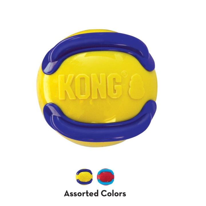 Kong Jaxx Brights Ball Assorted Medium - (KongPJB21E) ryhmässä KOTI, TALOUS JA PUUTARHA / Lemmikkitarvikkeet / Koira @ TP E-commerce Nordic AB (D03798)