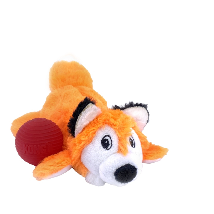 Kong Cozie Pocketz Fox M 32 X 18 X 7,5cm 32 X 18 X 7,5cm ryhmässä KOTI, TALOUS JA PUUTARHA / Lemmikkitarvikkeet / Koira @ TP E-commerce Nordic AB (D03841)