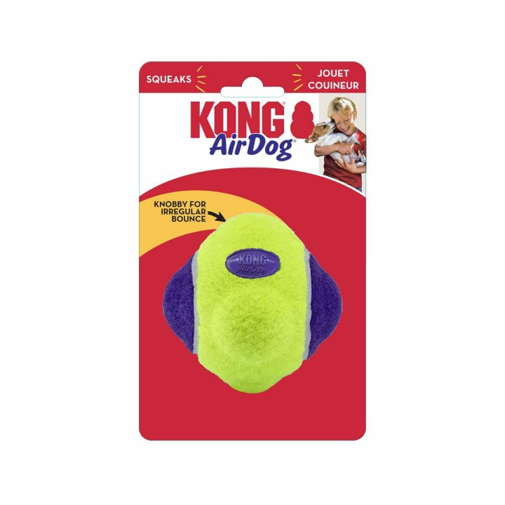 Kong Airdog Squeaker Knobby Ball M/L (634.6228) ryhmässä KOTI, TALOUS JA PUUTARHA / Lemmikkitarvikkeet / Koira @ TP E-commerce Nordic AB (D03867)