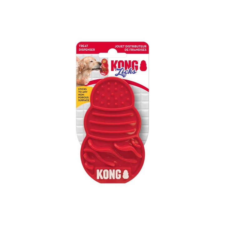 Kong Kong Licks S 12X7,5X3Cm 12X7,5X3Cm ryhmässä KOTI, TALOUS JA PUUTARHA / Lemmikkitarvikkeet / Koira @ TP E-commerce Nordic AB (D03917)