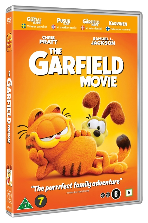 THE GARFIELD MOVIE ryhmässä KODINELEKTRONIIKKA / Ääni & Kuva / TV & Tarvikkeet / Elokuvat / DVD @ TP E-commerce Nordic AB (D03942)