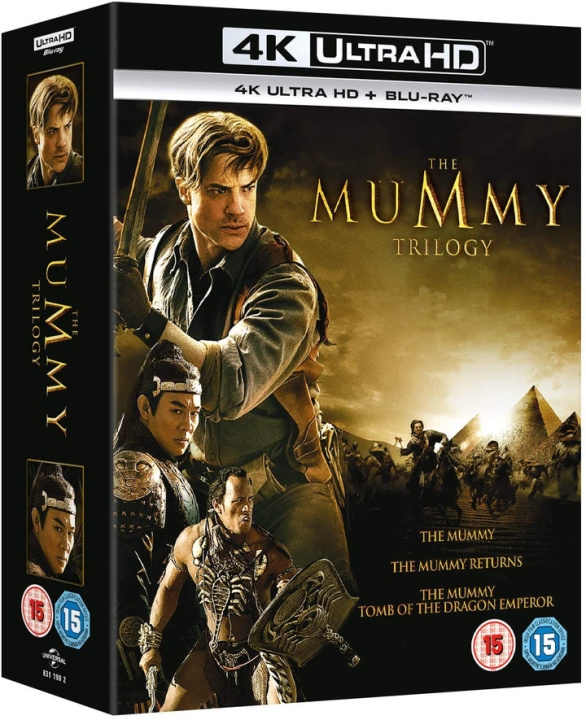 The Mummy: Trilogy ryhmässä KODINELEKTRONIIKKA / Ääni & Kuva / TV & Tarvikkeet / Elokuvat / Blu-ray @ TP E-commerce Nordic AB (D03958)