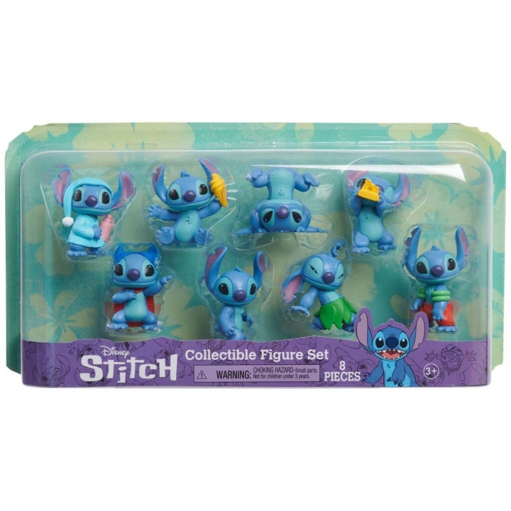 Disney Stitch - hahmosarja 8 kpl 7 cm (302-46254) ryhmässä LELUT, TUOTTEET LAPSILLE JA VAUVOILLE / Leikkikalut, Askartelu &Pelit / Figuurit, miniatyyrit ja tarvikkeet @ TP E-commerce Nordic AB (D03988)