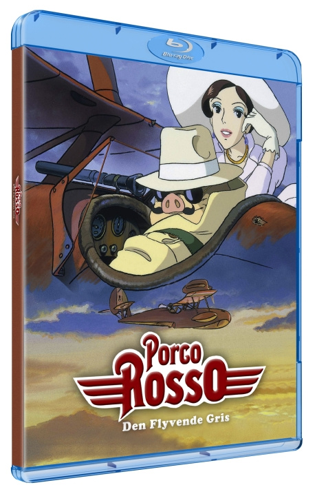 Porco Rosso (Blu-Ray) ryhmässä KODINELEKTRONIIKKA / Ääni & Kuva / TV & Tarvikkeet / Elokuvat / Blu-ray @ TP E-commerce Nordic AB (D04082)