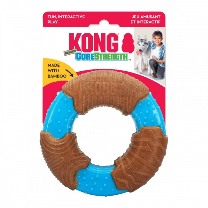 Kong CoreStrength bambusormus 9,5cm - (KongBMB31E) ryhmässä KOTI, TALOUS JA PUUTARHA / Lemmikkitarvikkeet / Koira @ TP E-commerce Nordic AB (D04085)