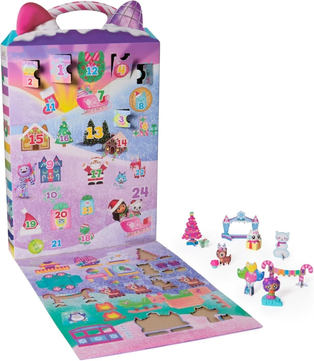 Gabby\'s Dollhouse Juhlan adventtikalenteri 2024 (6071068) ryhmässä LELUT, TUOTTEET LAPSILLE JA VAUVOILLE / Leikkikalut, Askartelu &Pelit / Joulukalenterit @ TP E-commerce Nordic AB (D04124)