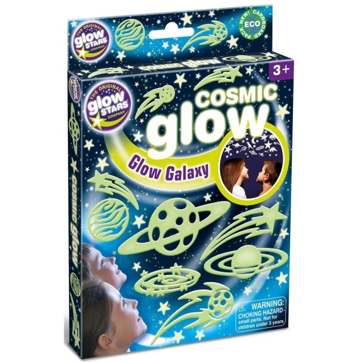 BrainStorm Cosmic Glow Galaxy (306-8601) ryhmässä LELUT, TUOTTEET LAPSILLE JA VAUVOILLE / Lastenhuone / Muu sisustus @ TP E-commerce Nordic AB (D04188)