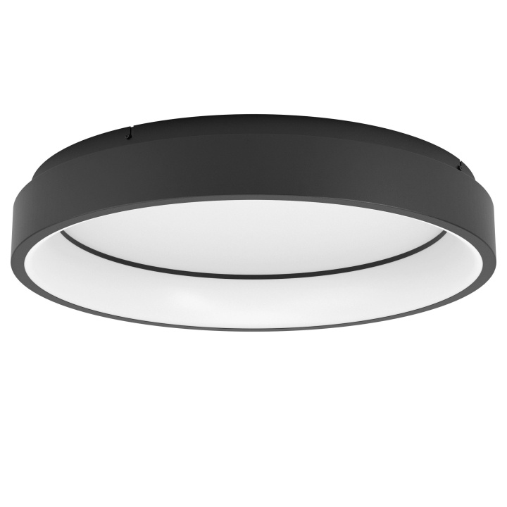 Eglo Marghera-Z kattovalaisin musta Ø60 - RGB + TW - Zigbee, Bluetooth ryhmässä KODINELEKTRONIIKKA / Valaistus / Kattolamput @ TP E-commerce Nordic AB (D04197)