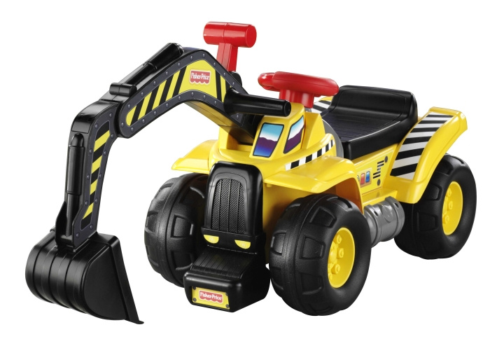 Fisher-Price Big Action Dig N\' Ride (08228-MM-4L) ryhmässä LELUT, TUOTTEET LAPSILLE JA VAUVOILLE / Leikkikalut, Askartelu &Pelit / Leikkiautot @ TP E-commerce Nordic AB (D04256)